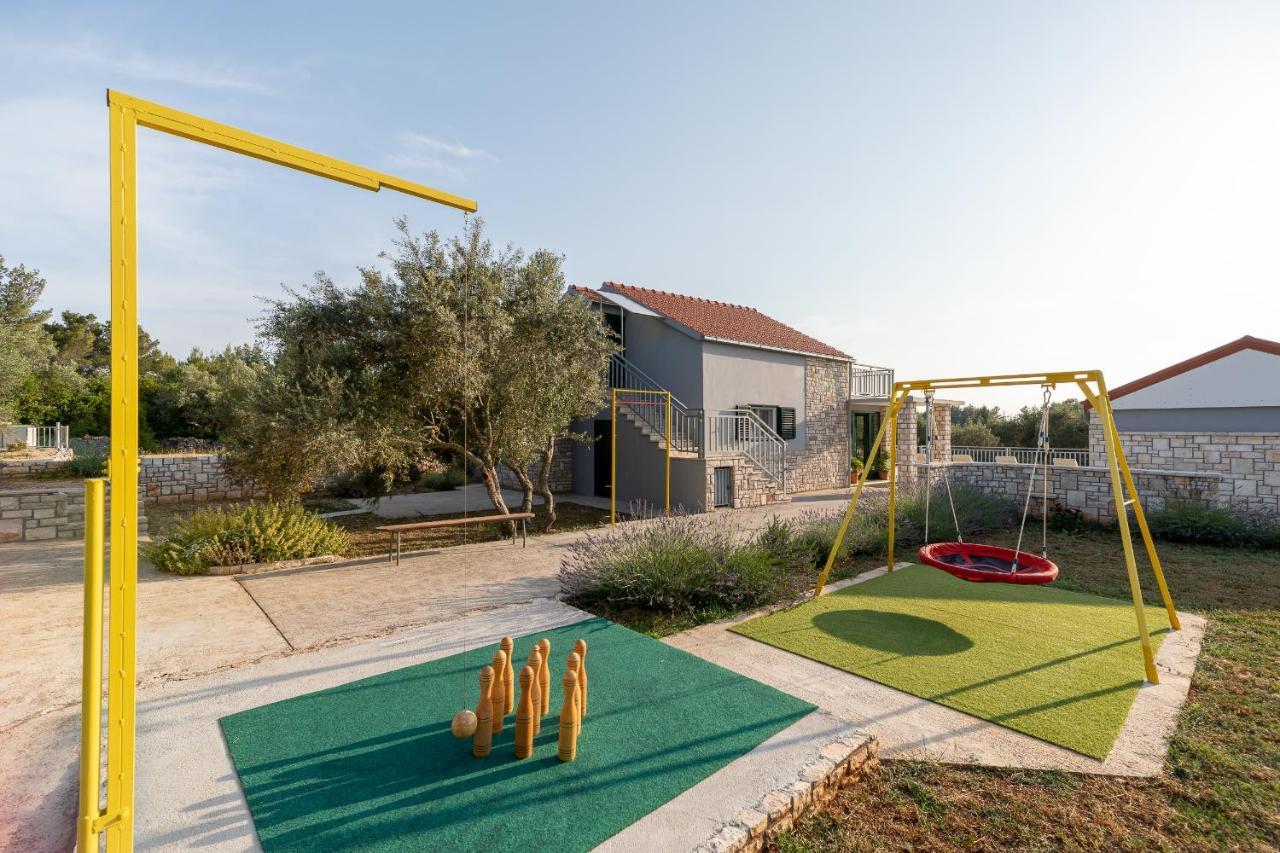 Villa Barbara - Olive Paradise, With Chlorine-Free Pool Вела-Лука Экстерьер фото